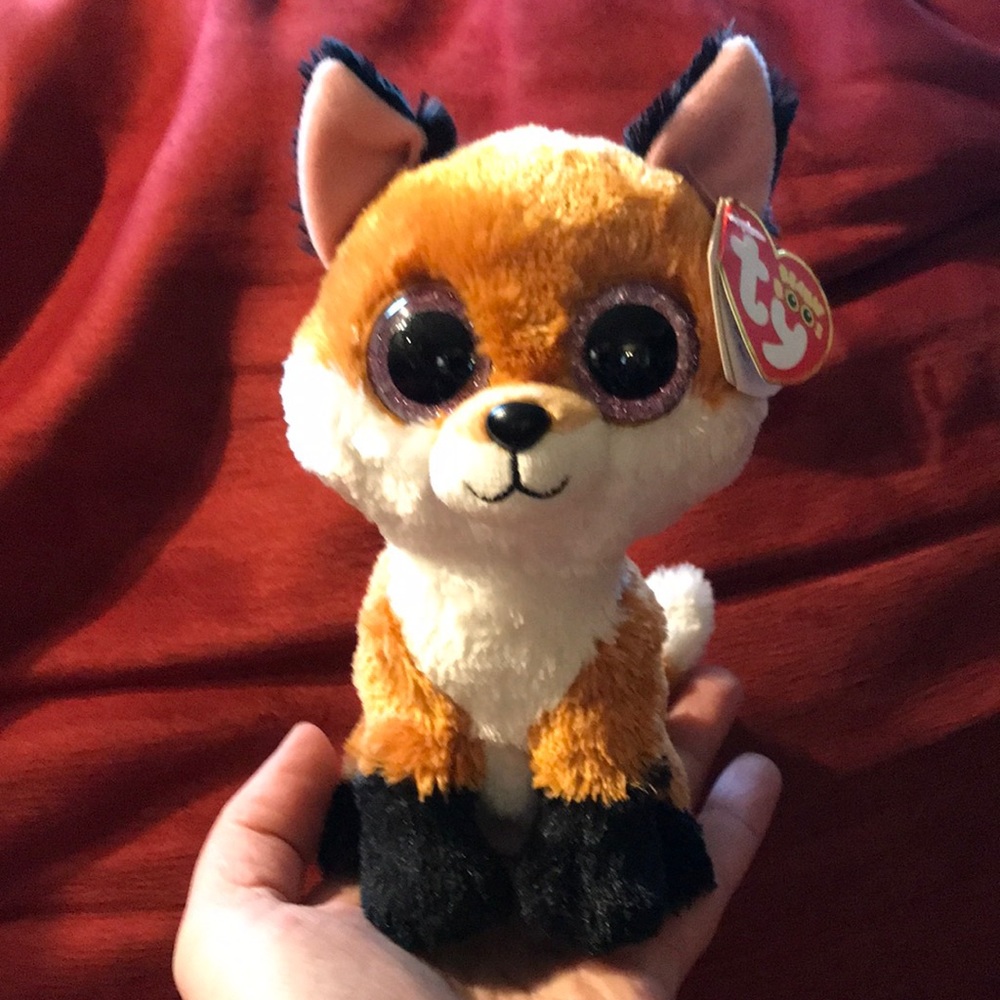 Beanie Boo 6 inch size Slick (Fox) with tags